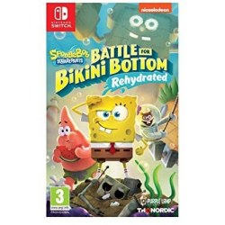 Spongebob Battle for Bikini Bottom Rehydrated Nintendo Switch