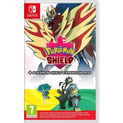 Pokemon Shield + Expansion Pass  Nintendo Switch