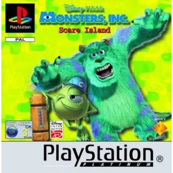 Monsters Inc. Scare Island (Platinum) PS1