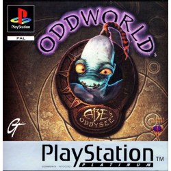 Oddworld Abe's Oddysee (Platinum) PS1