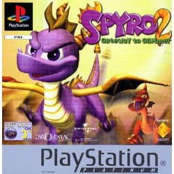 Spyro 2 Gateway to Glimmer (Platinum) PS1