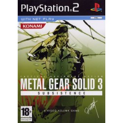 Metal Gear Solid 3 Subsistance PS2