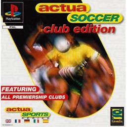 Actua Soccer Club Edition PS1