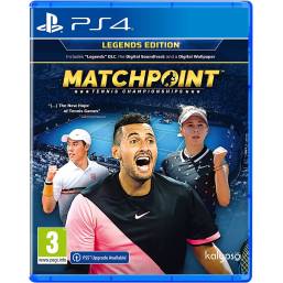 Matchpoint Tennis Championships Legends Edition PS4