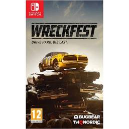 Wreckfest Drive Hard Die Last Nintendo Switch