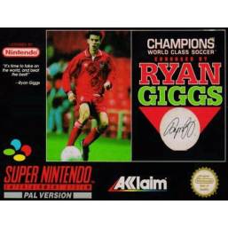 Ryan Giggs Champions World Class Soccer SNES