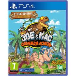New Joe  Mac Caveman Ninja T-Rex Edition PS4