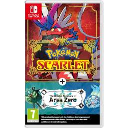 Pokemon Scarlet + The Hidden Treasure of Area Zero Nintendo Switch