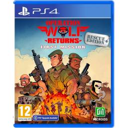 Operation Wolf Returns First Mission Rescue Edition PS4