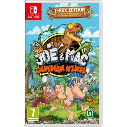 New Joe  Mac Caveman Ninja T-Rex Edition Nintendo Switch