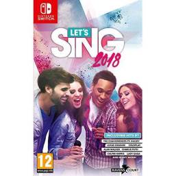 Lets Sing 2018 with 1 Mic. Nintendo Switch