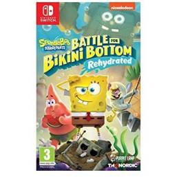 Spongebob Battle for Bikini Bottom Rehydrated Nintendo Switch