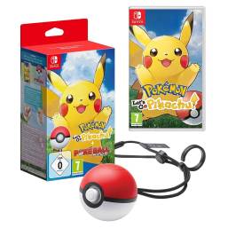 Pokemon Lets Go Pikachu Poke Ball Plus Bundle Nintendo Switch