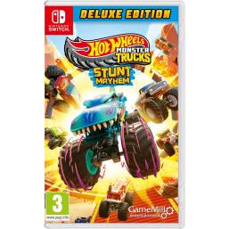 Hot Wheels Monster Trucks Stunt Mayhem Deluxe Edition Nintendo Switch