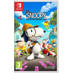 Snoopy  The Great Mystery Club Nintendo Switch